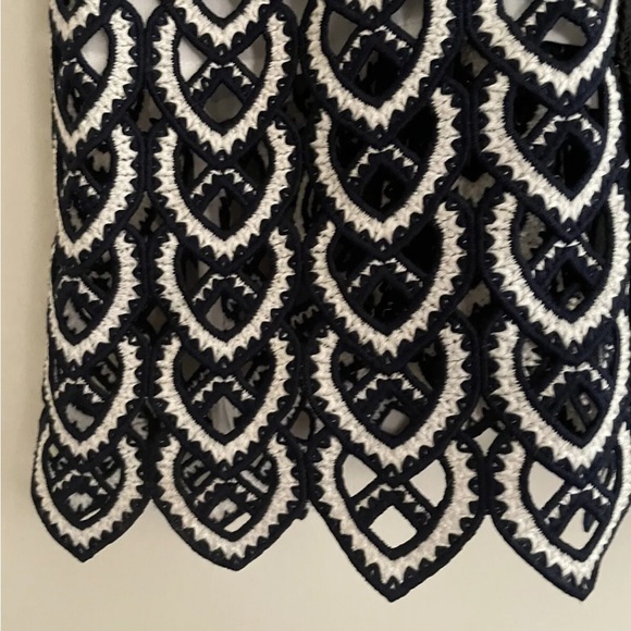 Self Portrait Sweetheart Crochet Midi Dress US 2UK 6 XS - Picture 7 of 11